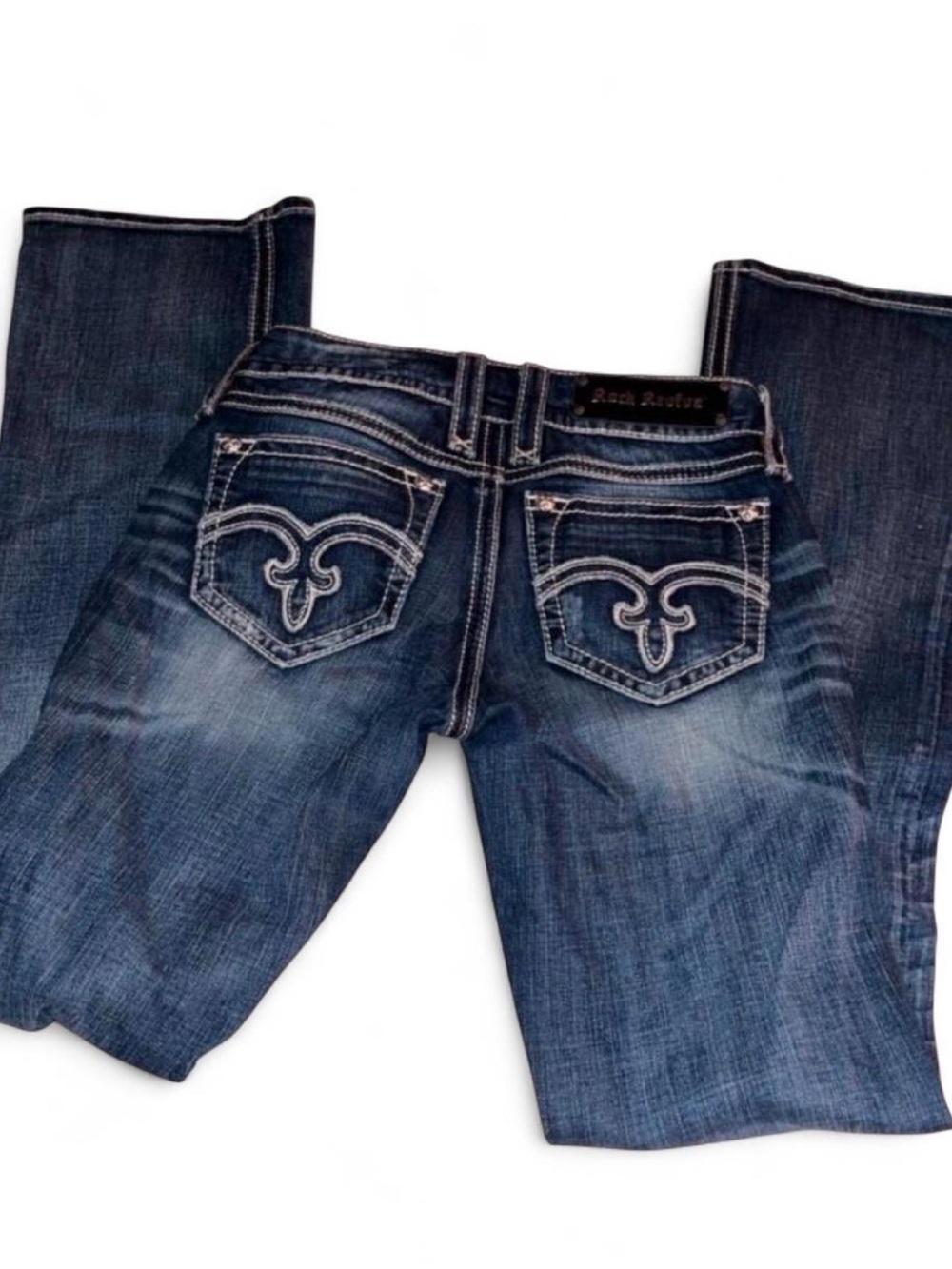 Rock Revival Women's Faded Blue Bootcut Jeans - Picture 2 of 3